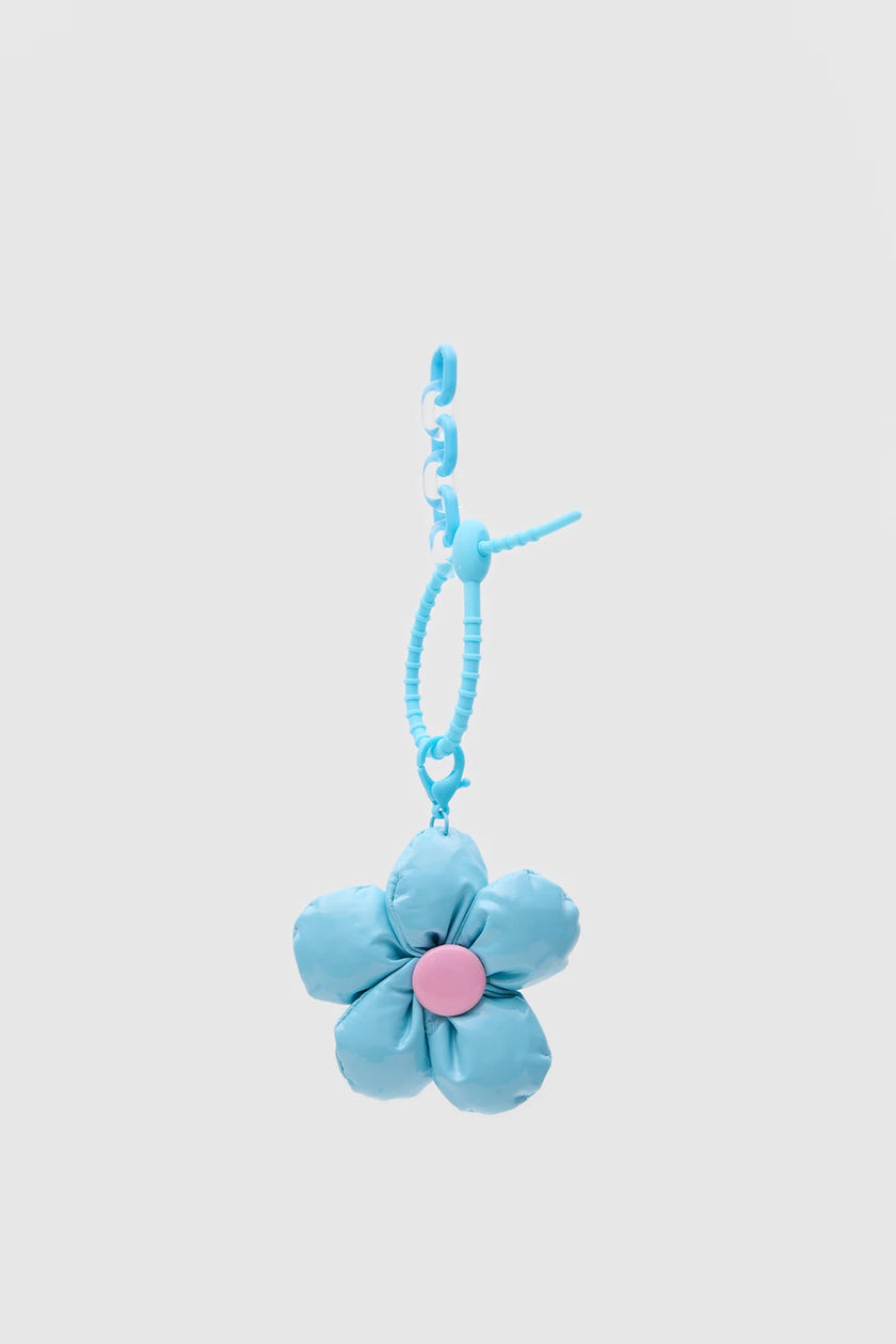 Papatya Figürlü Charm ve Anahtarlık Mavi