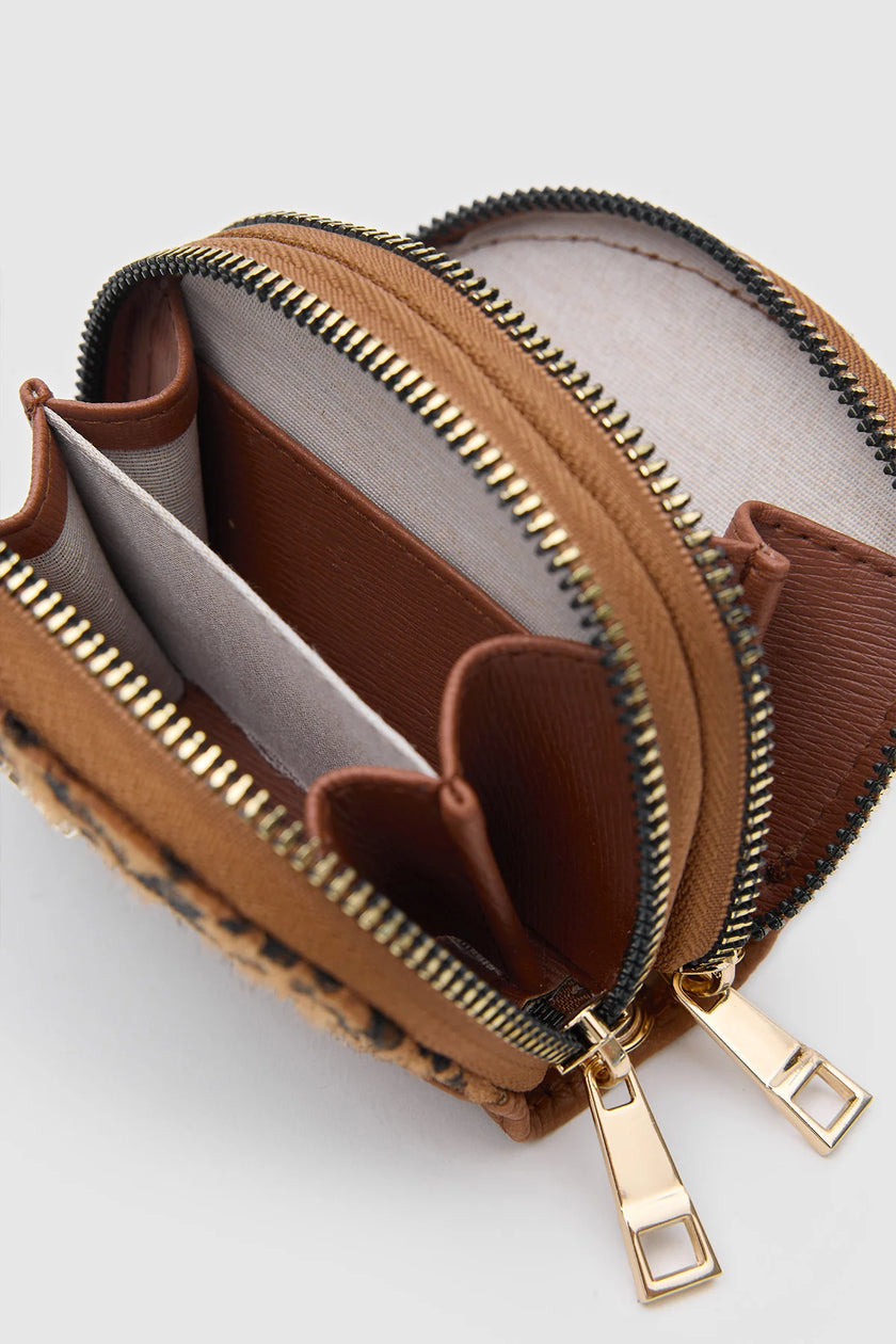 Arodes Çanta Cüzdan Leopar