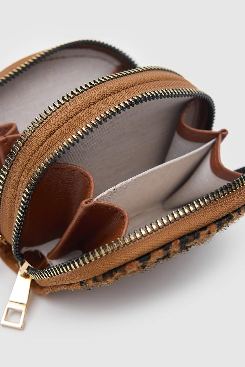 Arodes Çanta Cüzdan Leopar