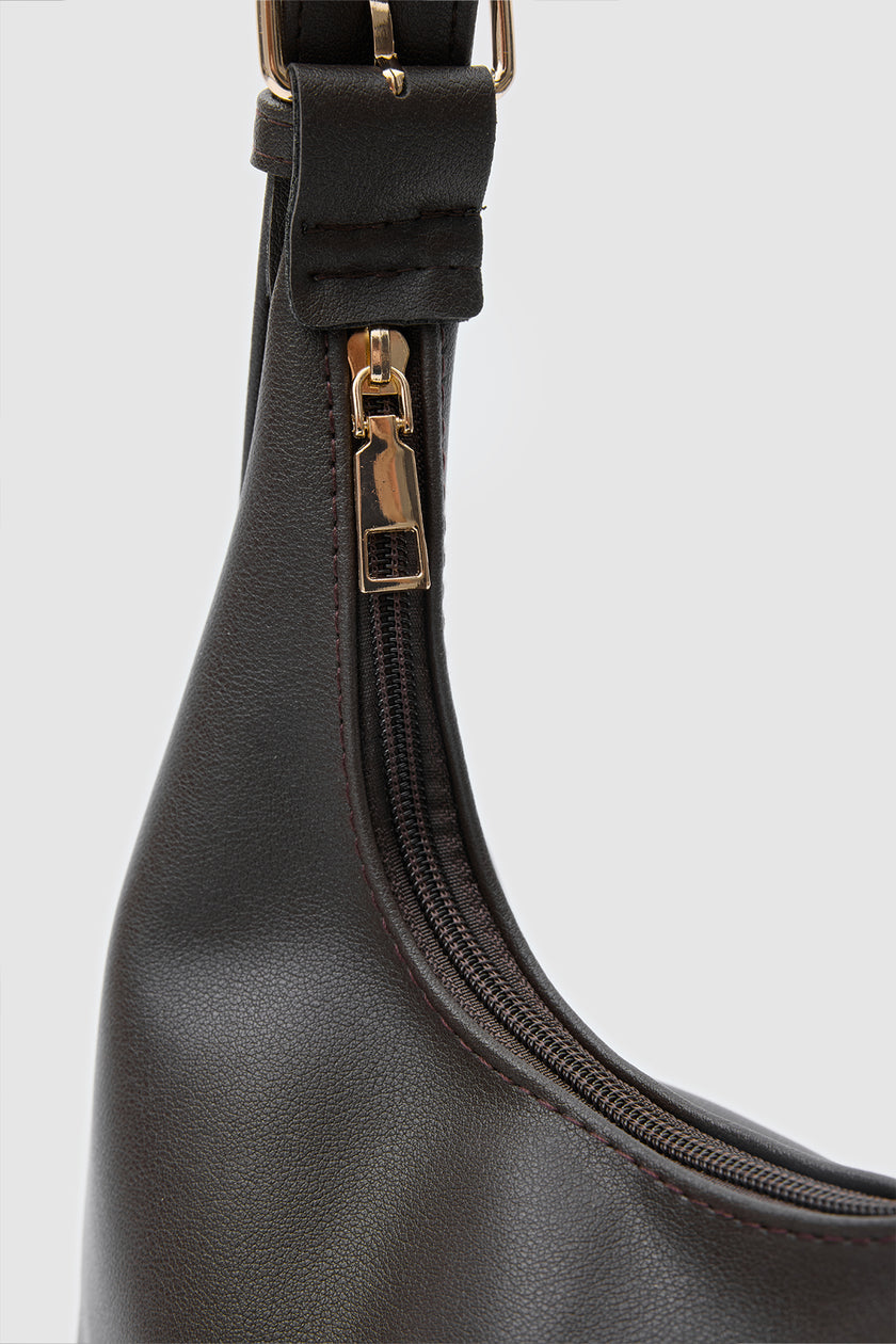 Vilma Charmlı Salaş Omuz Çantası Acı Kahve