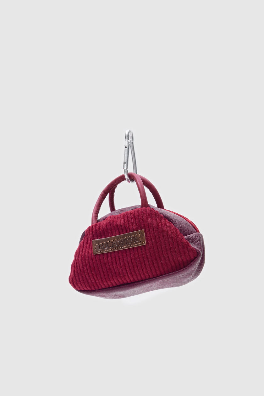 Bozuk Para Cüzdanı ve Anahtarlık Kırmızı