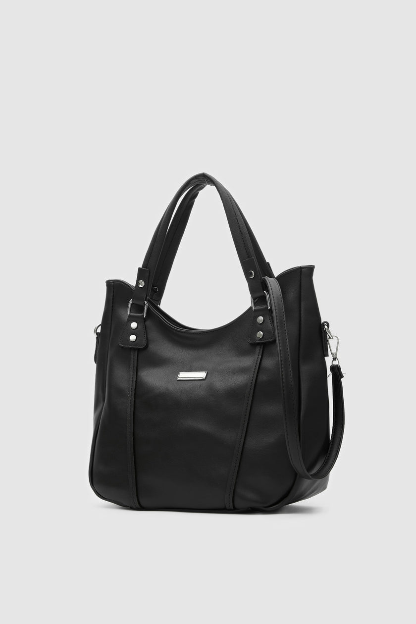 Zyra El ve Omuz Çantası  - Siyah