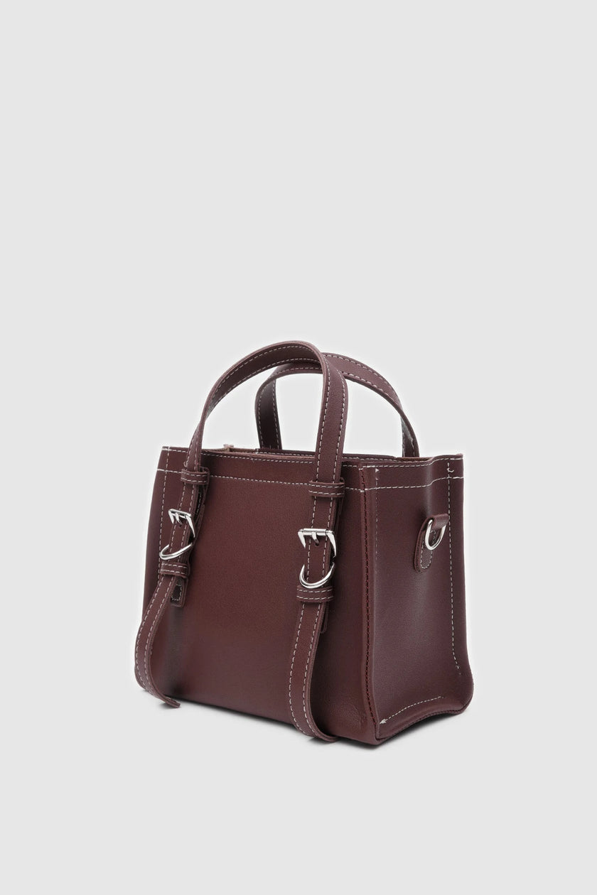 Merry Ayarlanabilir El ve Omuz çantası Bordo