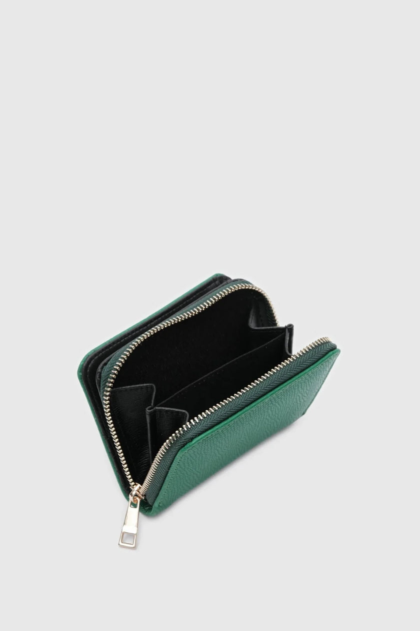 Tedy Damalı Cüzdan  - Yeşil