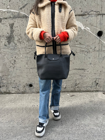 Frenk El ve Omuz Çantası - Siyah