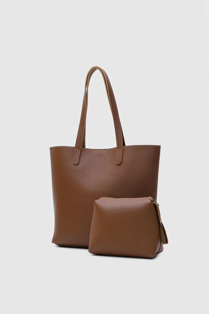 Grazia Omuz Çantası Taba