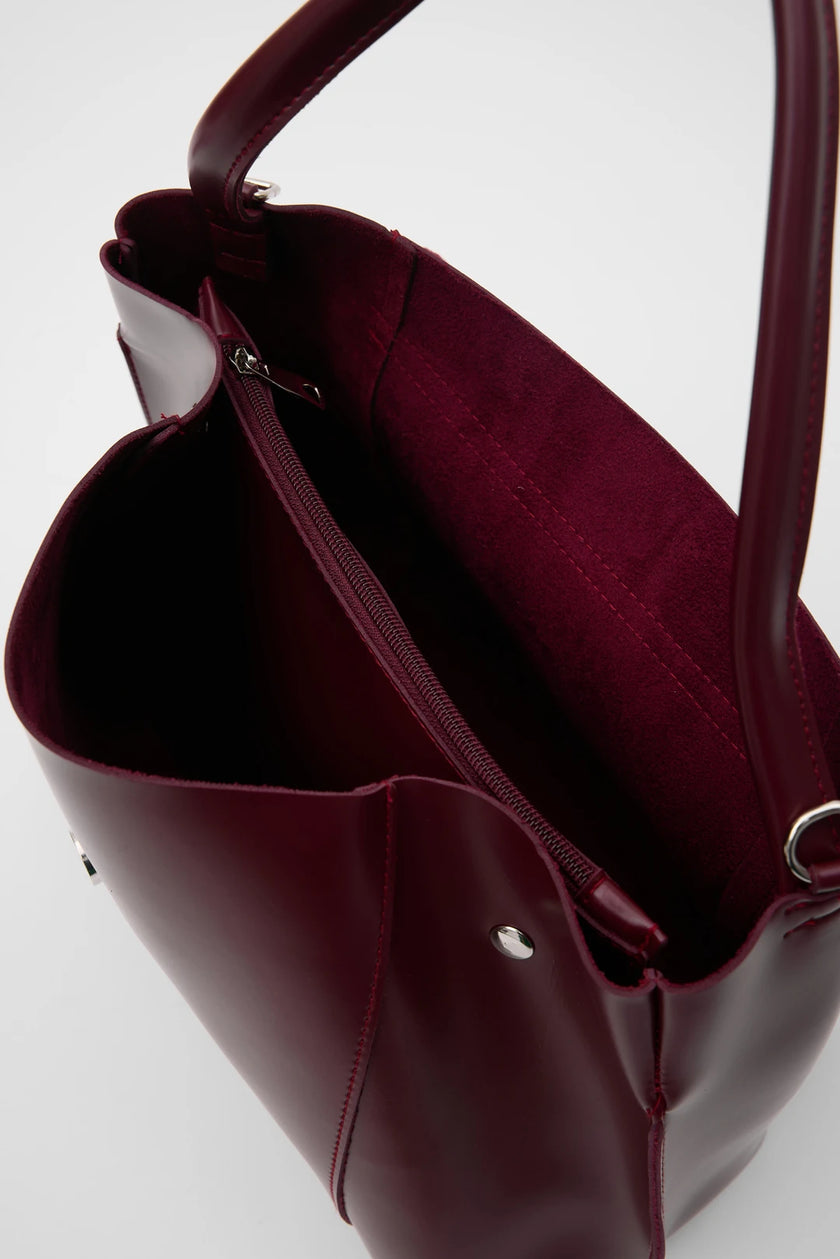 Jessie El ve Omuz Çantası - Bordo