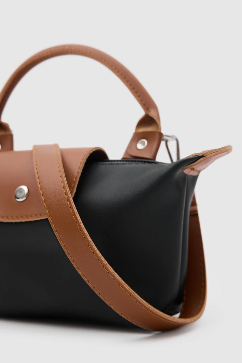 Mocha Omuz Çantası Siyah