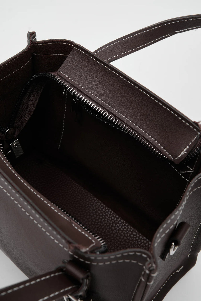 Merry Ayarlanabilir El ve Omuz çantası Kahverengi