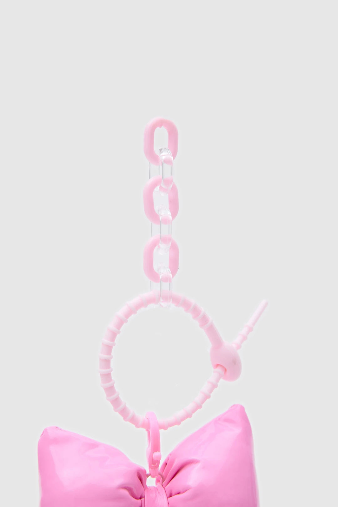 Papyon Figürlü Charm ve Anahtarlık Pembe
