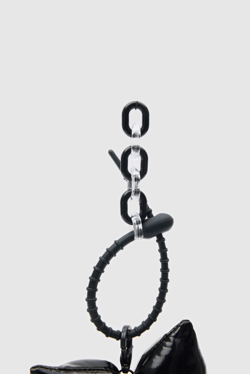 Papyon Figürlü Charm ve Anahtarlık Siyah