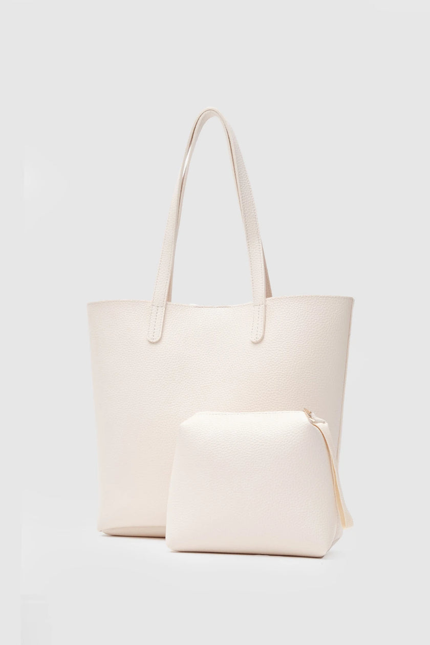 Grazia Omuz Çantası Krem