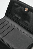 Lotus Ponpon Detaylı Yumuşak Cüzdan Siyah