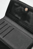 Lotus Ponpon Detaylı Yumuşak Cüzdan Siyah