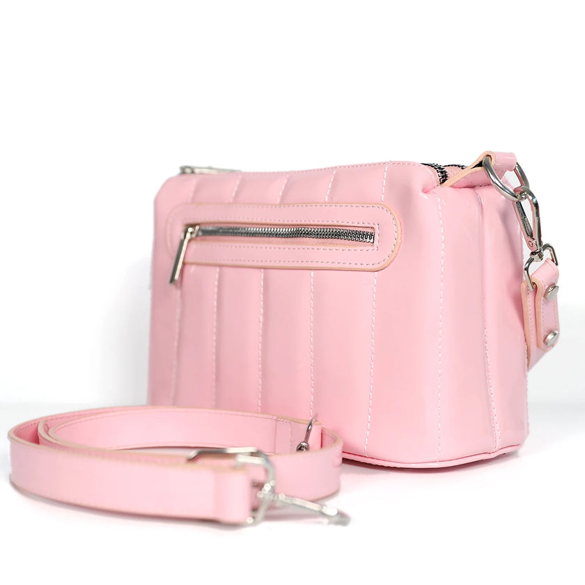 Arden Rugan Çapraz Çanta Pembe