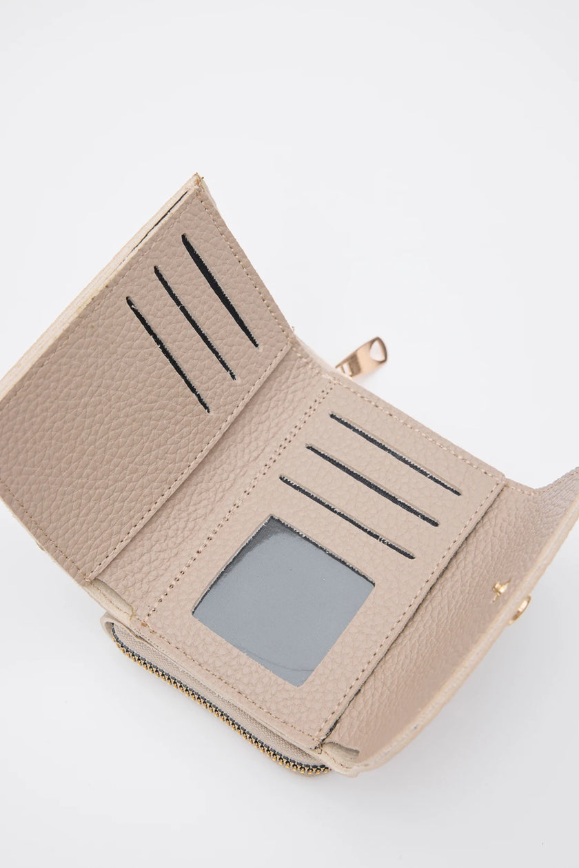 Missy Çok Bölmeli Cüzdan Bej