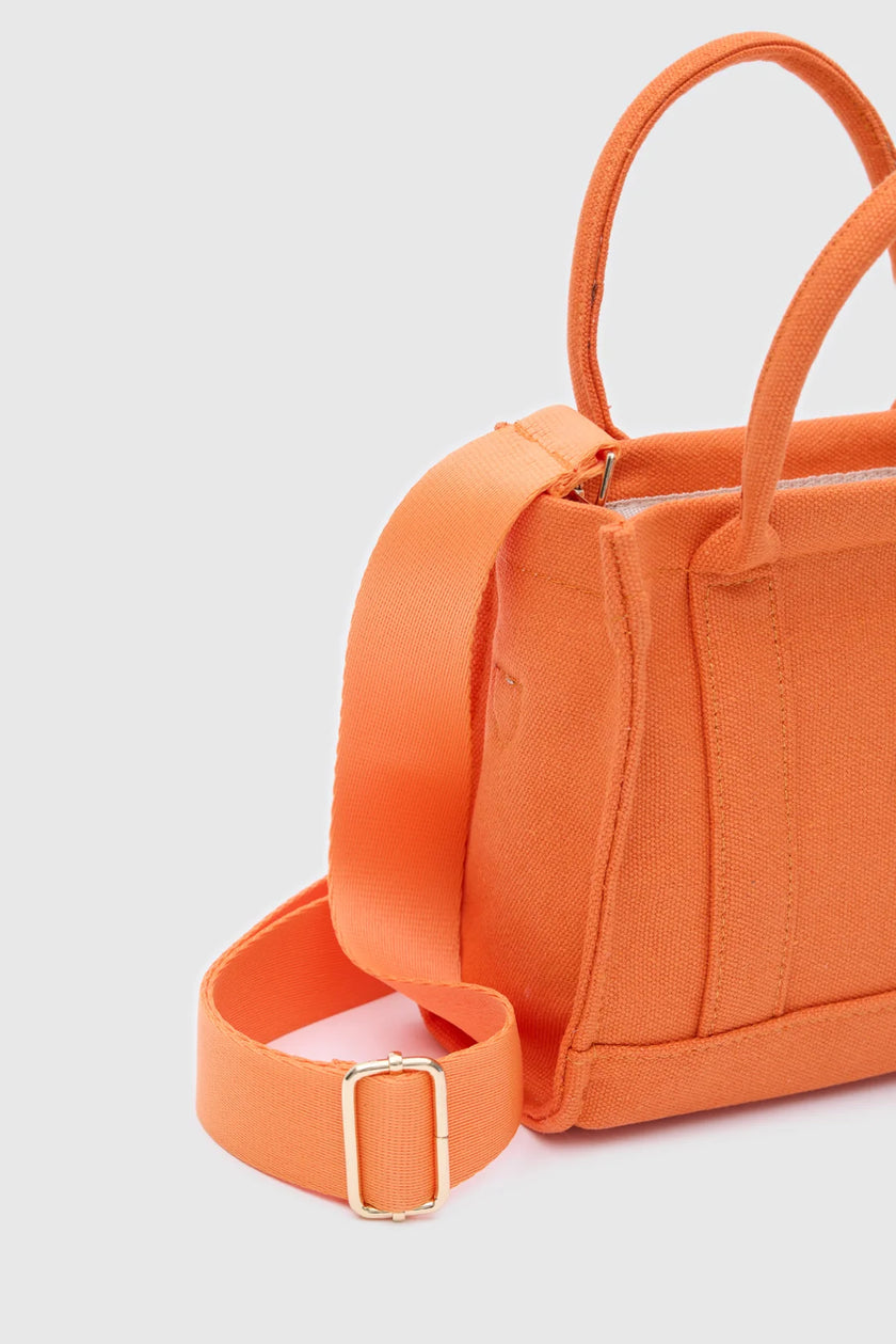 Torino Kanvas Baget Çanta Turuncu