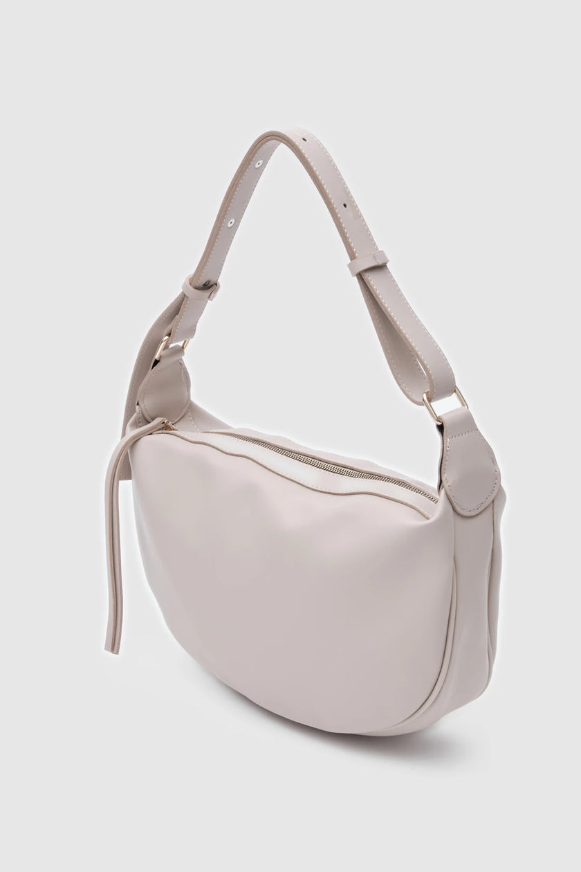 Bust Omuz Çantası Krem