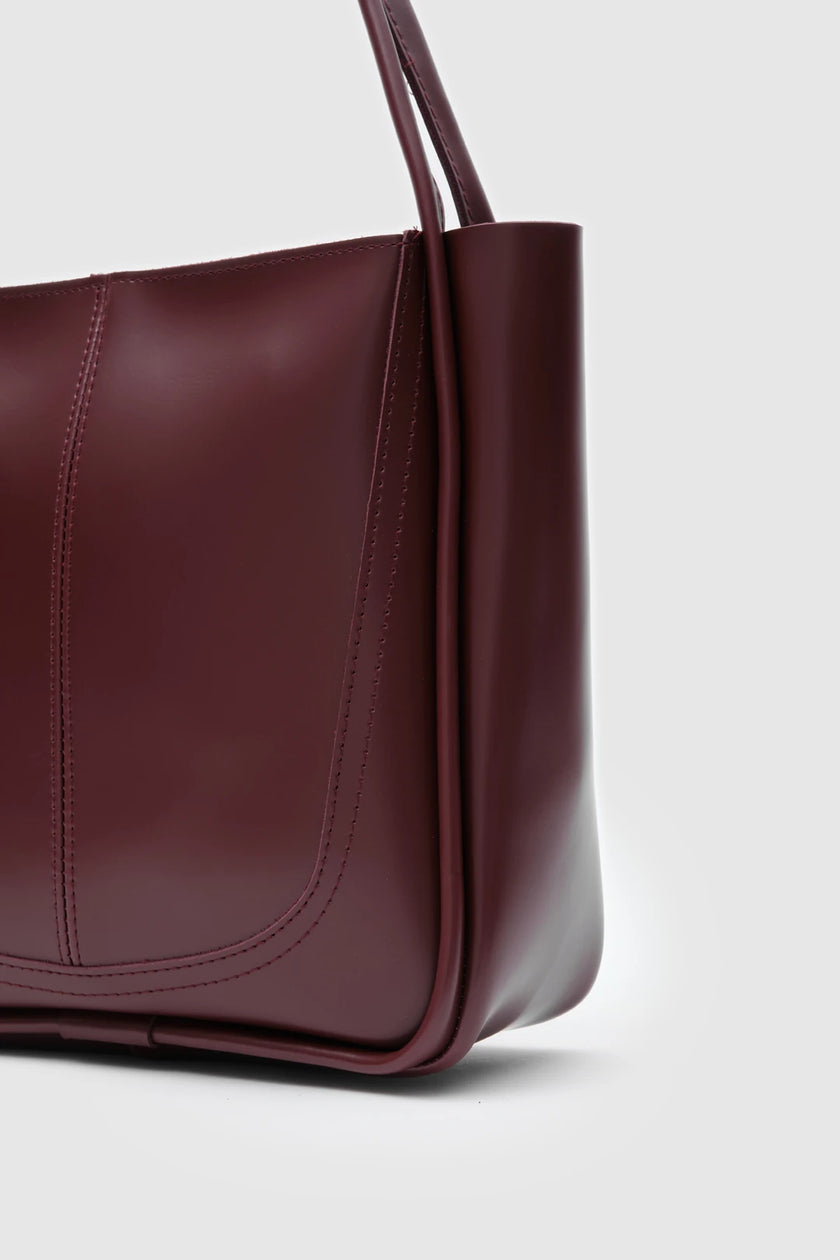 Flown Omuz Çantası Bordo