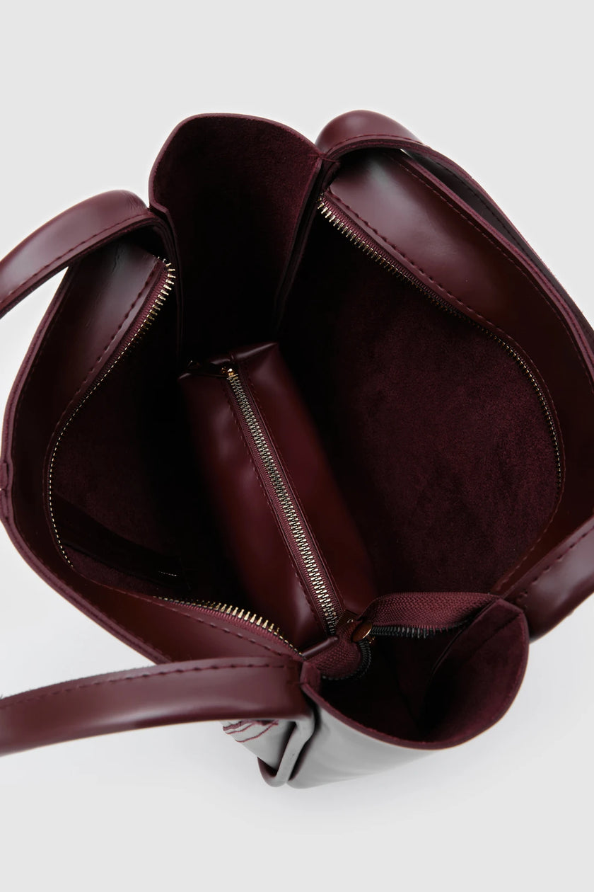 Flown Omuz Çantası Bordo