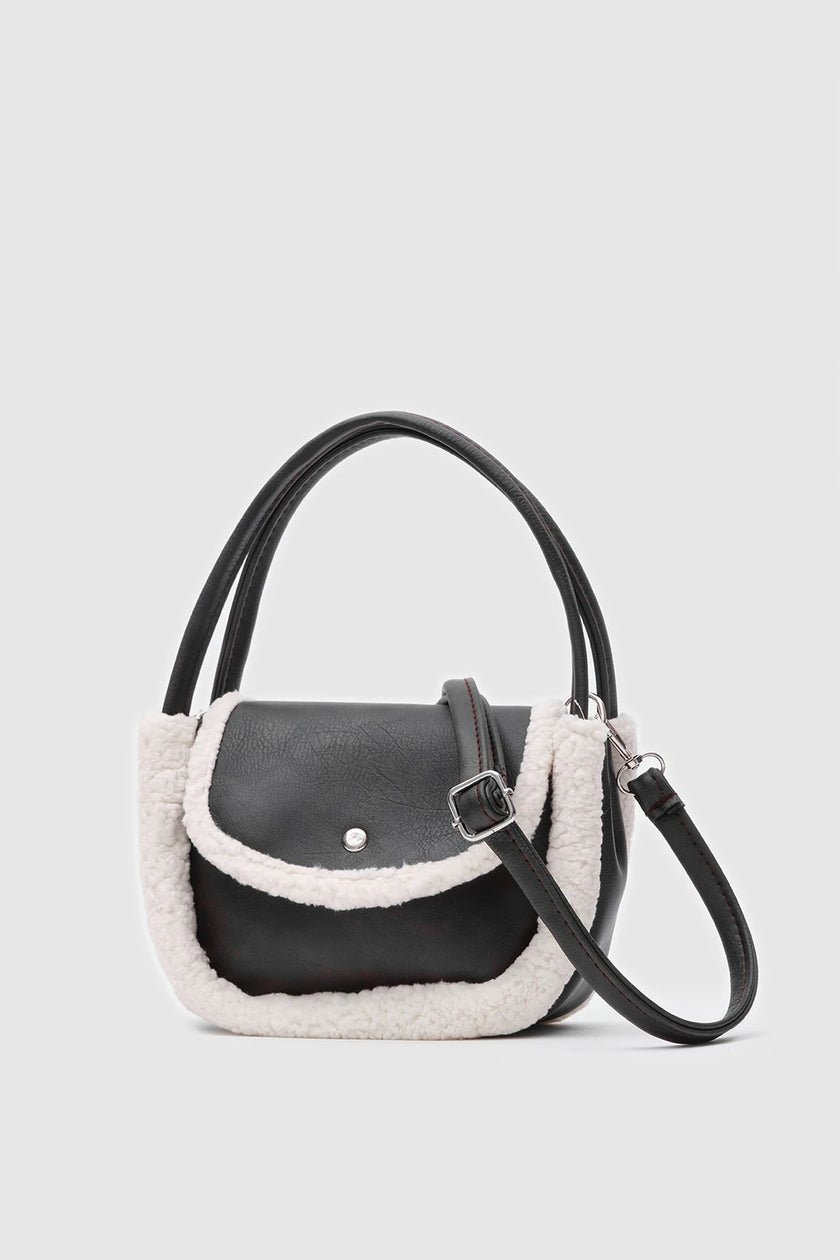 Siona - El ve Omuz Çantası - Kahverengi